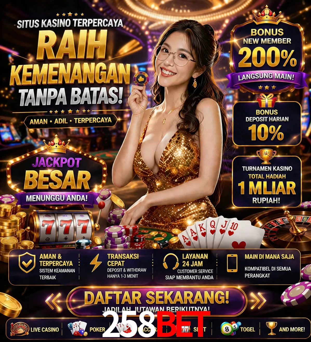 Roleta e blackjack 258bet